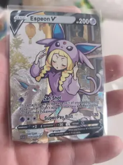 Pokemon CCG Lilly Psiana V Custom CCG Karte In Top Zustand China Custom CCG Card - Image 1