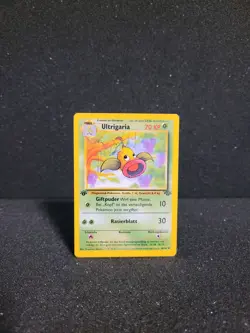 Pokemon Karte Ultrigaria - 1. Edition - 48/64 Dschungel Jungle Set - Image 1