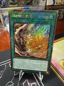 Yu-Gi-Oh! Branded In High Spirits RA05-EN067 Platinum Secret Rare NM - Image 1