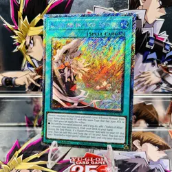 Yugioh Branded in High Spirits RA05-EN067 Platinum Secret Rare 1st Ed Near Mint - Image 1