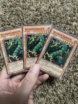 3 Thunder Dragon MRD-097 Metal Raiders 1st Edition And 2 Unlimited Mp-Lp - Image 1