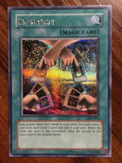 Yu-Gi-Oh! Exchange EDS-001 - Limited Edition - Prismatic Secret Rare -Near Mint! - Image 1