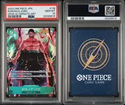 2023 ONE PIECE JPN. RORONOA ZORO #118 OP06-ALTERNATE ART PSA GEM MT 10 - Image 3