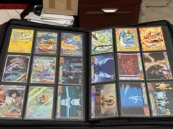 🔥Pokemon Binder Collection Vintage Holos + One Piece SR+ READ DESCRIPTION🔥 - Image 2