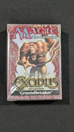 Mtg Exodus Groundbreaker Deck Box Empty - Image 2