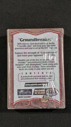 Mtg Exodus Groundbreaker Deck Box Empty - Image 3