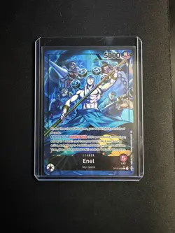 One Piece - OP15-058 Enel Leader Alt Art Adventure on Kami's Island English NM - Image 1
