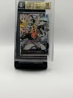 Ace and Edward Newgate - #ST22-001 EN Black and White Alt Art BGS 10 - Image 1