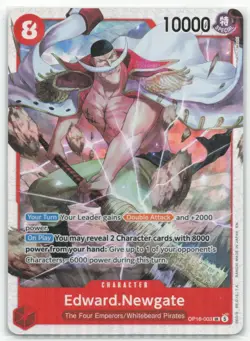 One Piece The Time of Battle #OP16-003 Edward.Newgate - Image 1