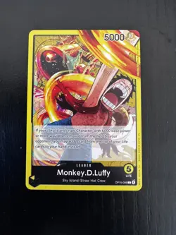 One Piece TCG Monkey D Luffy OP09-061 Emperors in the New World Leader - Image 1