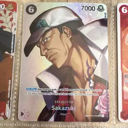 Bandai One Piece TCG Sakazuki OP02-099 SP Special Foil English - Image 1