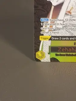 Bandai One Piece CCG Zehahahahaha! Marshall D. Teach OP16-116 Rare Foil Alt Art - Image 5