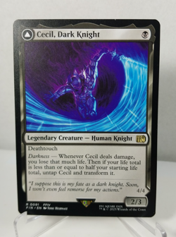 MTG: Magic the Gathering Final Fantasy Cecil Dark Knight Cecil, Redeemed Paldan - Image 1