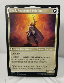 MTG: Magic the Gathering Final Fantasy Cecil Dark Knight Cecil, Redeemed Paldan - Image 2