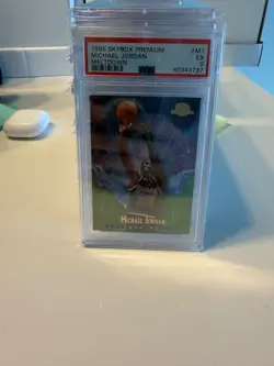 MICHAEL JORDAN 1995 SKYBOX PREMIUM MELTDOWN #M-1 PSA 5 - Image 1