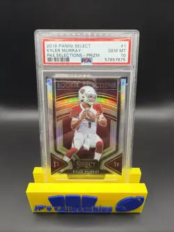 2019 Panini Select Rookie Selections Kyler Murray #1 Silver Prizm (RC) PSA 10 - Image 1