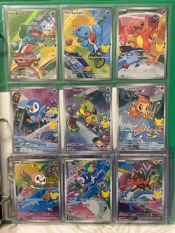 COMPLETE SET OF 9 - First Partner Illustration Collection Series 1 (ALL SLEEVED) - Image 1