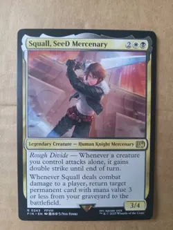 Squall, Seed Mercenary Final Fantasy Regular Mint Pack Fresh!! - Image 1