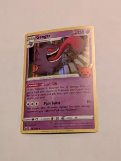 Gengar (2021 Copyright Date) 057/198 Trick or Trade BOOster Bundle Holo NM/VLP - Image 1