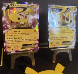 Pikachu EX XY84 Pikachu EX XY174 XY Black Star Promo Holo Card Lot Bundle - Image 2