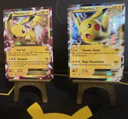 Pikachu EX XY84 Pikachu EX XY174 XY Black Star Promo Holo Card Lot Bundle - Image 3
