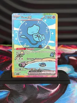 Mew ex (Bubble Mew Inspired Fan Art Card) - Image 1