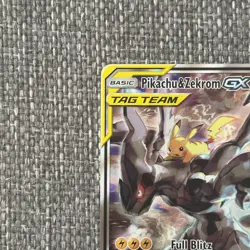 !!Accepting offers!! Pokemon Pikachu & Zekrom GX SM168 (Check Photos) - Image 3