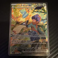 The Pokemon Company Hop’s Zacian ex 186/159 SV09 SIR Holo Full Art - Image 1
