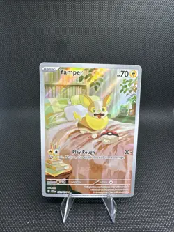 Yamper - 099/094 Holo PFL ME02: Phantasmal Flames Illustration Rare NM-MP - Image 1