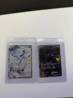 Pokemon TCG Celebrations 25th Anniversary Reshiram And Zekrom Full Art M/NM - Image 1
