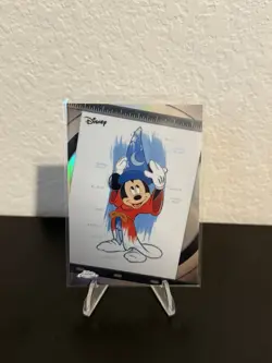 SORCERER'S APPRENTICE MICKEY 2026 Topps Chrome Disney I&P-3 Ink and Paint Card - Image 1