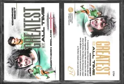 Futera FX 2026 #GT04 George Best Northern Ireland GOAT Card - Image 1