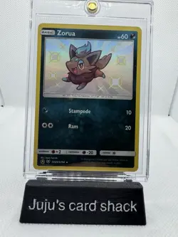 Zorua SV25/SV94 Holo Rare: Hidden Fates Shiny Vault Pokemon TCG Near Mint - Image 1