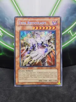 Yugioh Zeta Reticulant CRMS-EN094 Secret Rare 1st Edition LP - Image 1