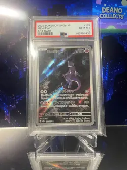 PSA 10 Mewtwo #183-2023 Pokemon SV2a Art Rare Japanese-GEM MINT 🚚 Free Exp Post - Image 1