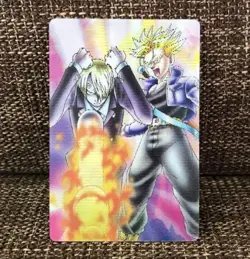 PREORDER Sanji & Trunks 40th Anniversary One Piece 3D Vintage Card 2008 Bandai - Image 1