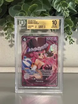 2026 One Piece Heroines Edition #EB03-045 Perona SP BGS 10 PRISTINE - Image 1