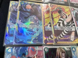 ONE PIECE Card Lot Of 20 Cards: Holo Gold DON!,SEC, SR,L☆,R Variety Of Sets! NM - Image 5