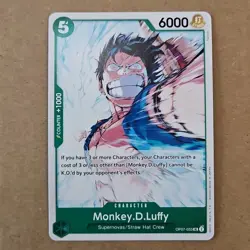 One Piece Monkey.D.Luffy (033) (OP07-033/201) 500 Years in the Future NM TCG CCG - Image 1