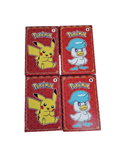 4 Sealed Pokemon Packs from 2023 McDonald's Happy Meal - 2 Pikachu #1 and 2 #9 - Image 1