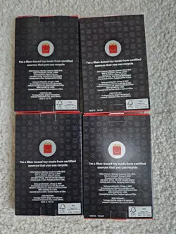 4 Sealed Pokemon Packs from 2023 McDonald's Happy Meal - 2 Pikachu #1 and 2 #9 - Image 2