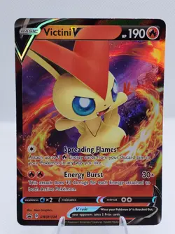 Victini V SWSH104 Sword & Shield Black Star Promo Pokemon TCG English - Image 1
