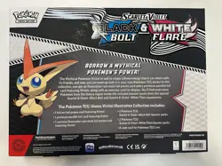 Pokemon TCG Black Bolt & White Flare Unova Victini Illustration Collection Box - Image 2