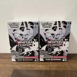 Lot of 2 - Pokemon TCG White Flare Booster Bundle - SHIPS FAST - Image 1