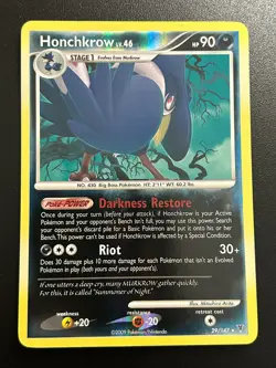 Pokemon TCG Honchkrow Reverse Holo Rare 29/147 - NM - Supreme Victors - Image 1