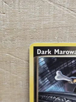 Dark Marowak 7/109 Team Rocket Returns Non-Holo Rare Pokemon Card TCG - Image 3