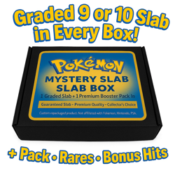 🔥 Pokemon Mystery Box - Graded PSA/CGC 9/10 Slab + Pack + UR/SR + 1:10 Chase 🔥 - Image 1