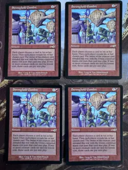 Stronghold Gambit x4 MTG Magic the Gathering Nemesis Playset - Image 1