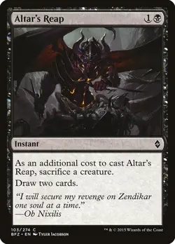 Altar's Reap (103) – Battle for Zendikar BFZ – MTG Magic the Gathering - Image 1
