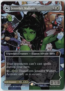 Jennifer Walters // The Sensational She-Hulk (328) Foil - Marvel Heroes (MSH) NM - Image 1
